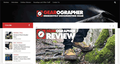 Desktop Screenshot of gearographer.com